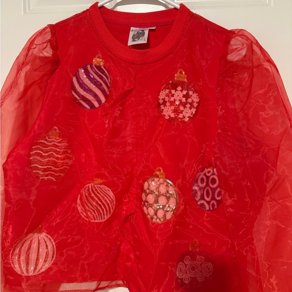 QOS Crop Sweatshirt